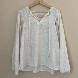 Flowy White Top (loft)